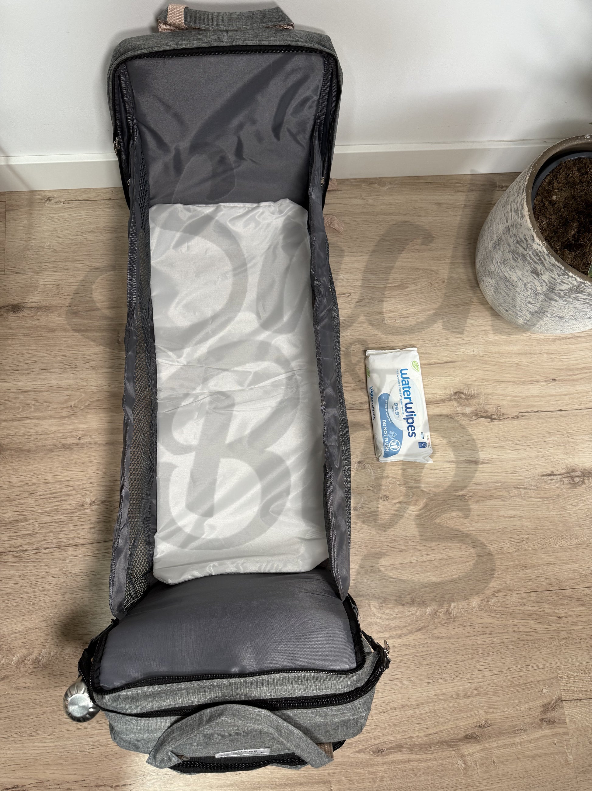 Cambiador portátil plegable incluido con mochila cambiador bebé multifunción