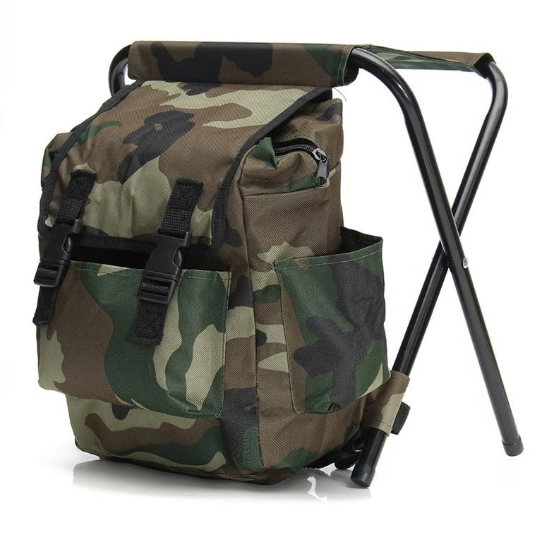 Multifunctional fishing and beach backpack-chair