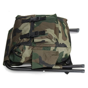 Multifunctional fishing and beach backpack-chair