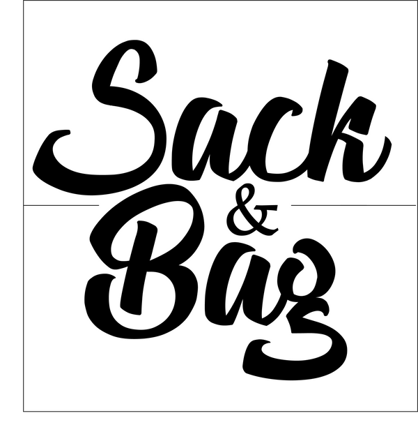 Sack and Bag - Logotipo blanco mochilas cambiador bebé y bolsos viaje España
